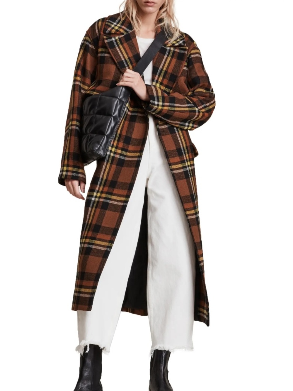 AllSaints Bree Wool Blend Coat - NWT - Size 2